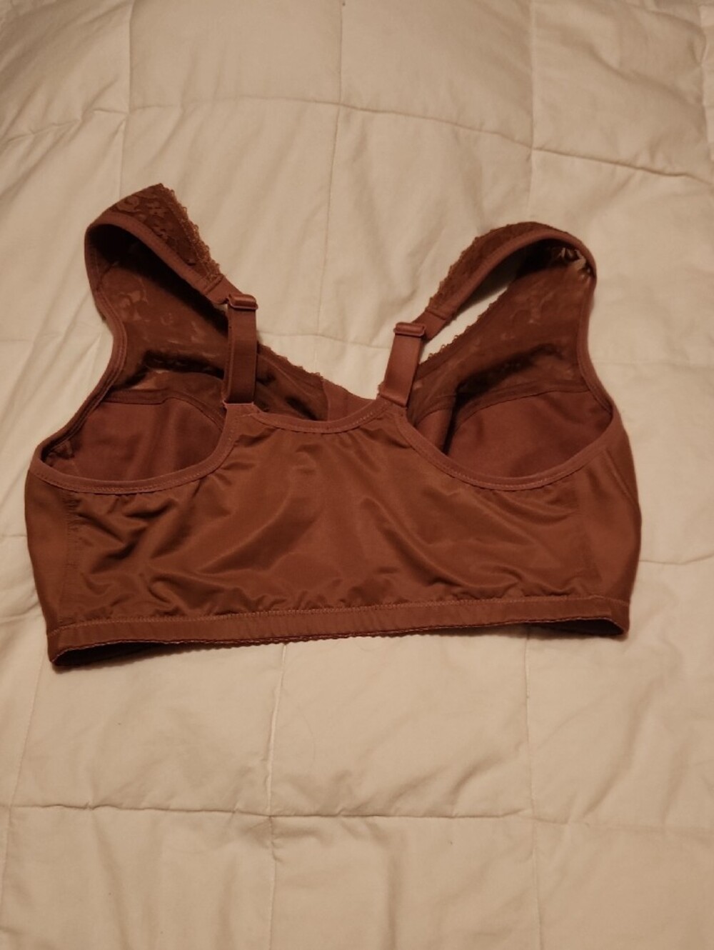 Smooth Support Bra in Brown 36DD New No Tags - Picture 4 of 5